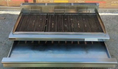 Μεταχειρισμένο Γκριλ Αερίου Τριπλό Επιτραπέζιο 117x70x43Cm  Με Βαλβίδα Εισαγωγής Νερού Για Το Συρτάρι 